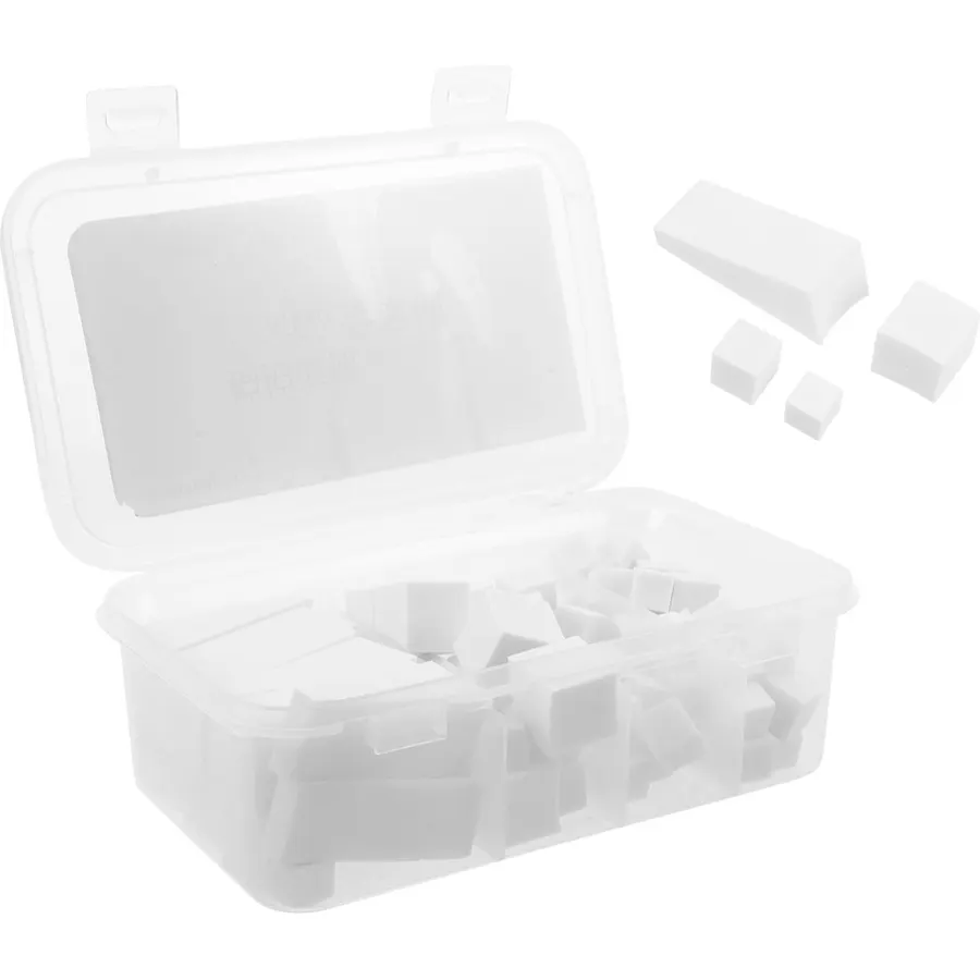 1 Box Nail Art Blending Sponge Applicator Set for Salons and Services