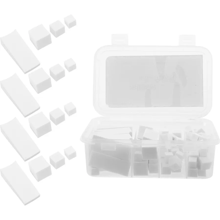 1 Box Nail Polish Blending Sponge, Reusable High-density Tool