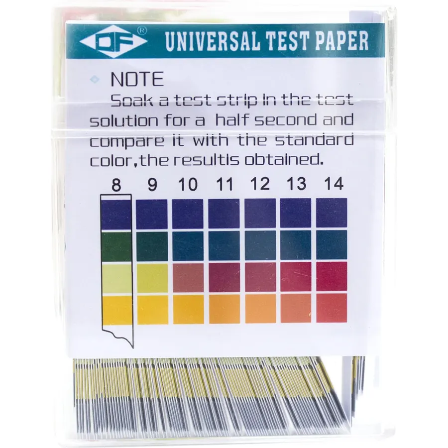 100 Sheets PH Test Paper 0 to 14 Accurate Fast Measurement Alkali Test Paper Strips