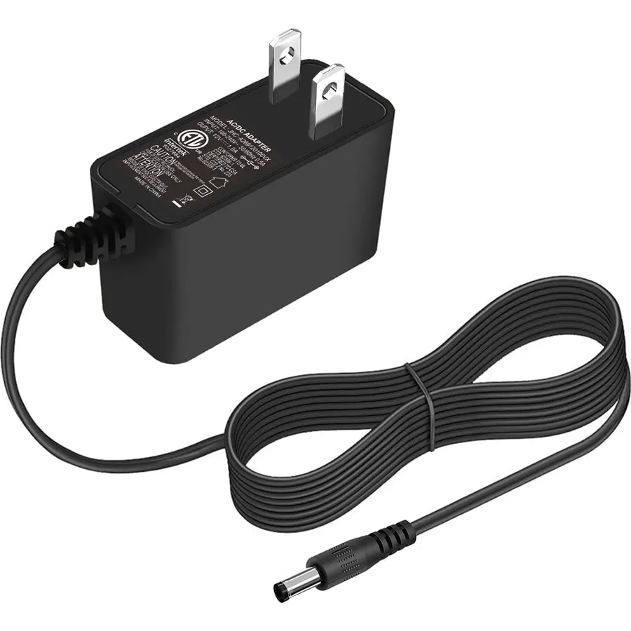 12V 1A Power Supply Adapter, UL Listed 120V AC to DC12V Class2 Transformer Power Cord with 5.5x2.1mm Tip for 12volt 200mA 500mA 800mA 1000mA LED Strip Light, Camera, BT Speaker,Router etc.