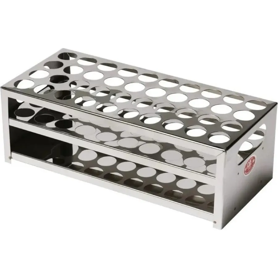 15.5-25mm Stainless Steel Test Tube Rack,Lab Centrifuge Tube Holder Rack