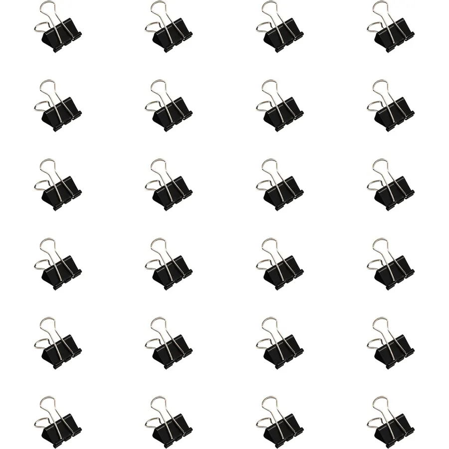 24Pieces Stainless Steel Foldback Clip Metal Paper Clamp Long Tail Clip for Food Bag Drawing Board Home and Large Size Clips