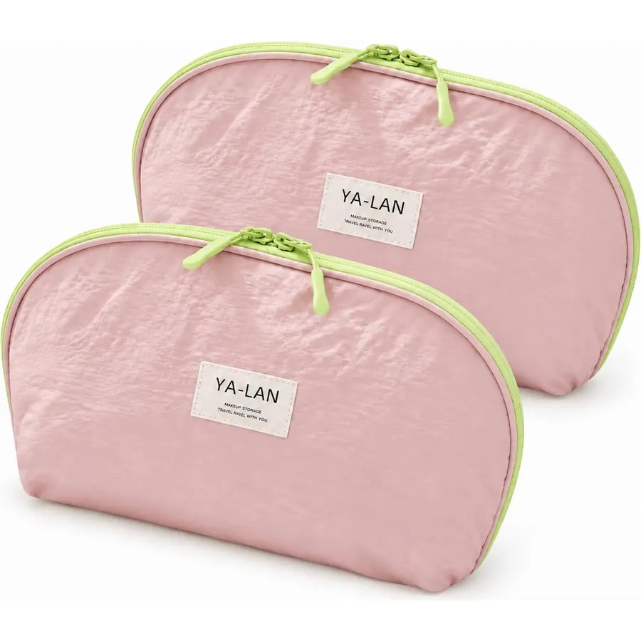 3 in 1 Travel Underwear Organizer Bag, 10.63 in，Pink：2