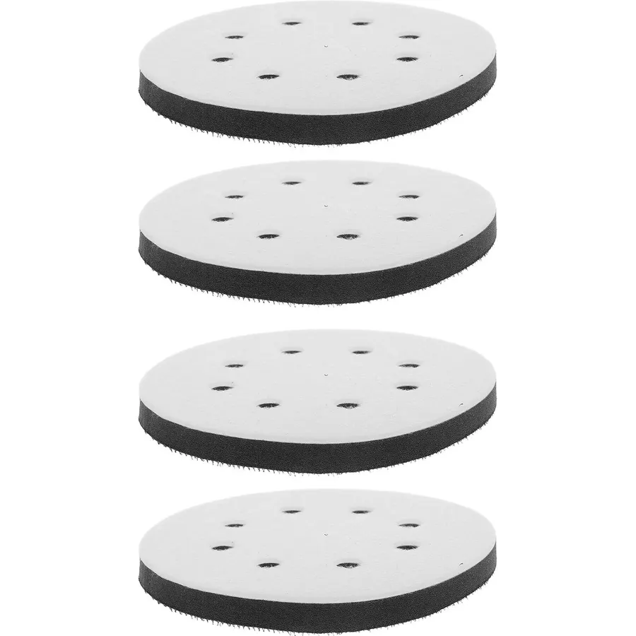 4pcs Inch Foam Interface Pad for Orbital Sander Automotive Woodworking