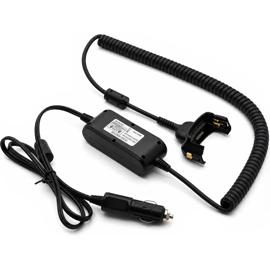 Auto Charger Cable Accessories for Symbol MC55 MC55X MC65 MC67 PDA Handheld Barcode Scanner,PN:VCA5500-01R,Integrated DC‑DC Adaptor,12‑24V,Field Fleet Use,