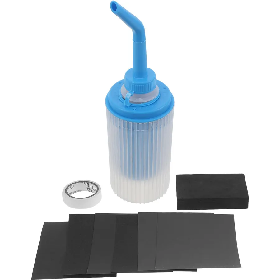 Kisangel Car Headlight Restoration Kit Removes Yellowing and Oxidation