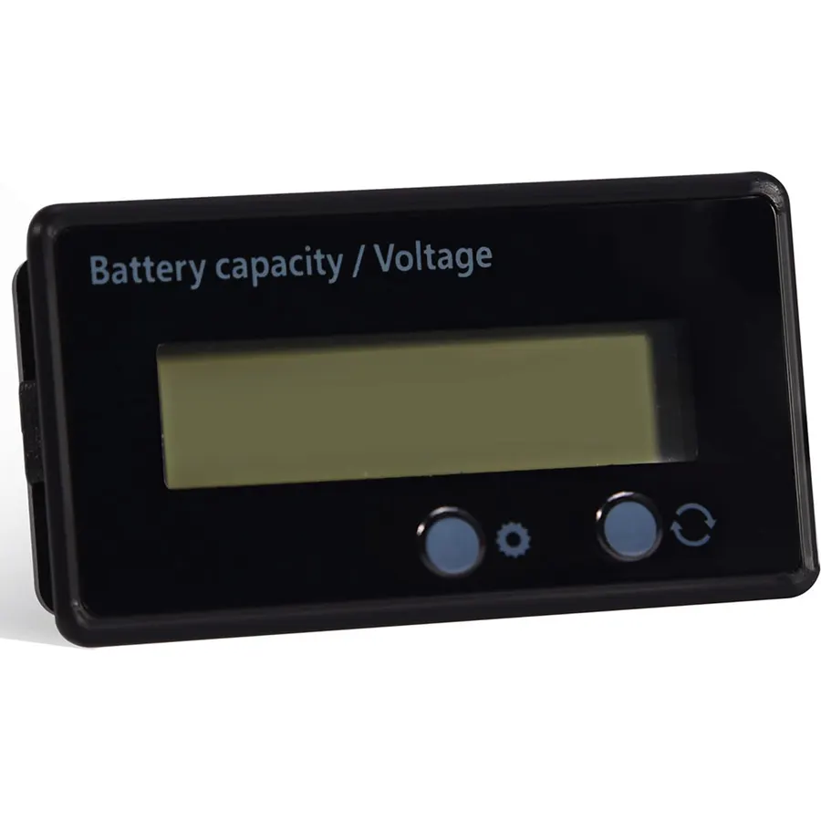 LCD Voltage Meter for Universal Battery Testing