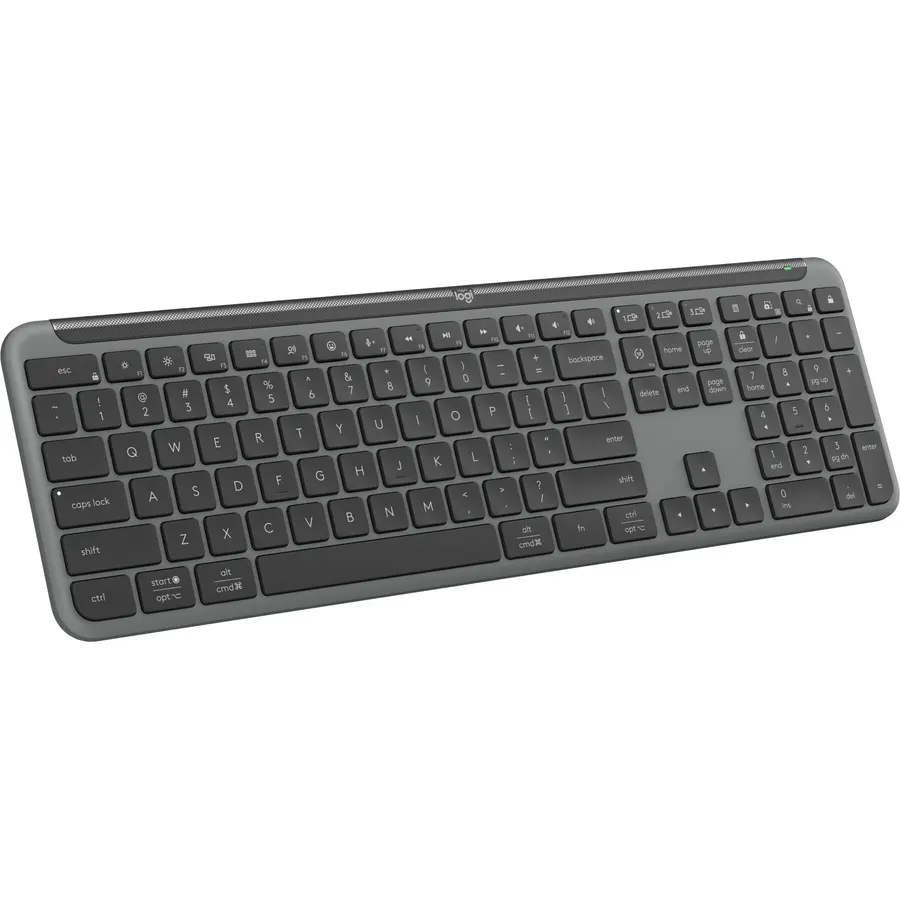 Logitech Signature Slim K950 Wireless Keyboard with Quiet Typing - Graphite