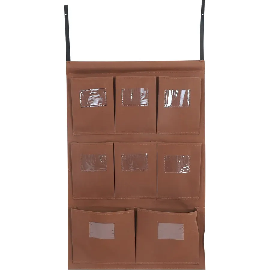Oxford Cloth Housekeeping Cart Trash Bag Cleaning Supply Organizer