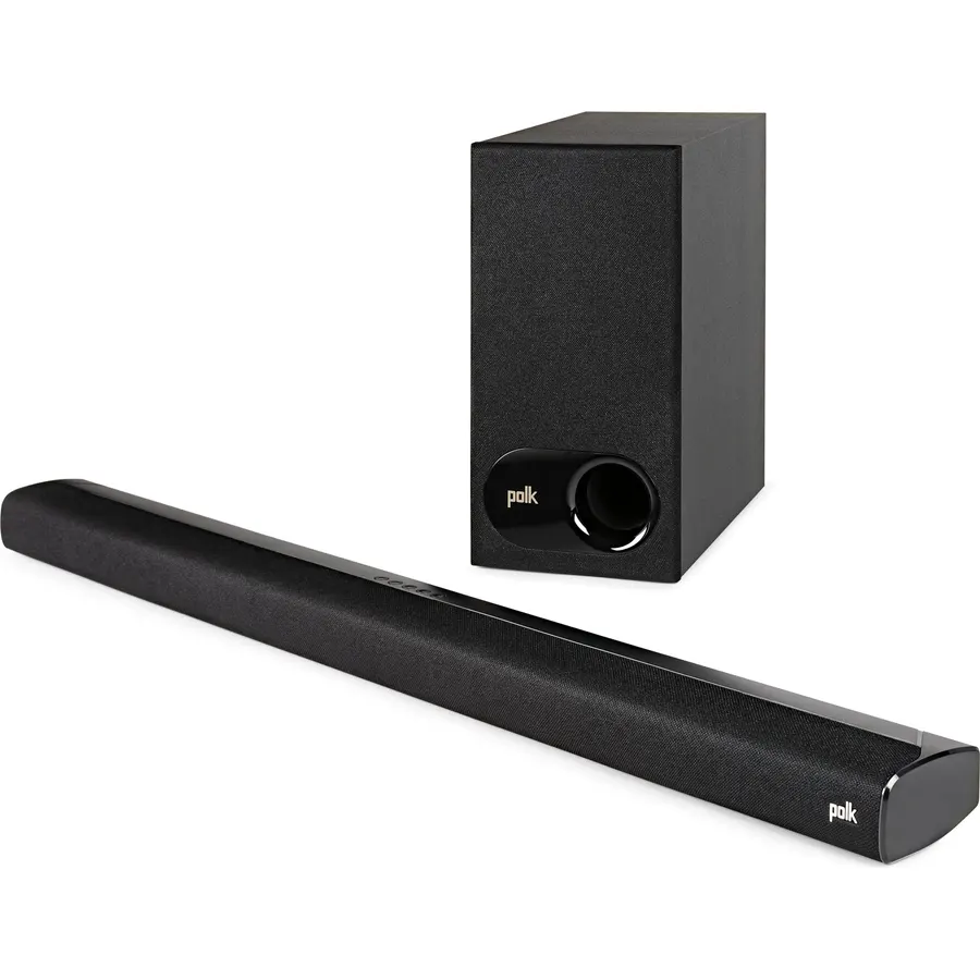 Polk Audio Signa S2 Ultra-Slim Sound Bar for Smart TV with Subwoofer