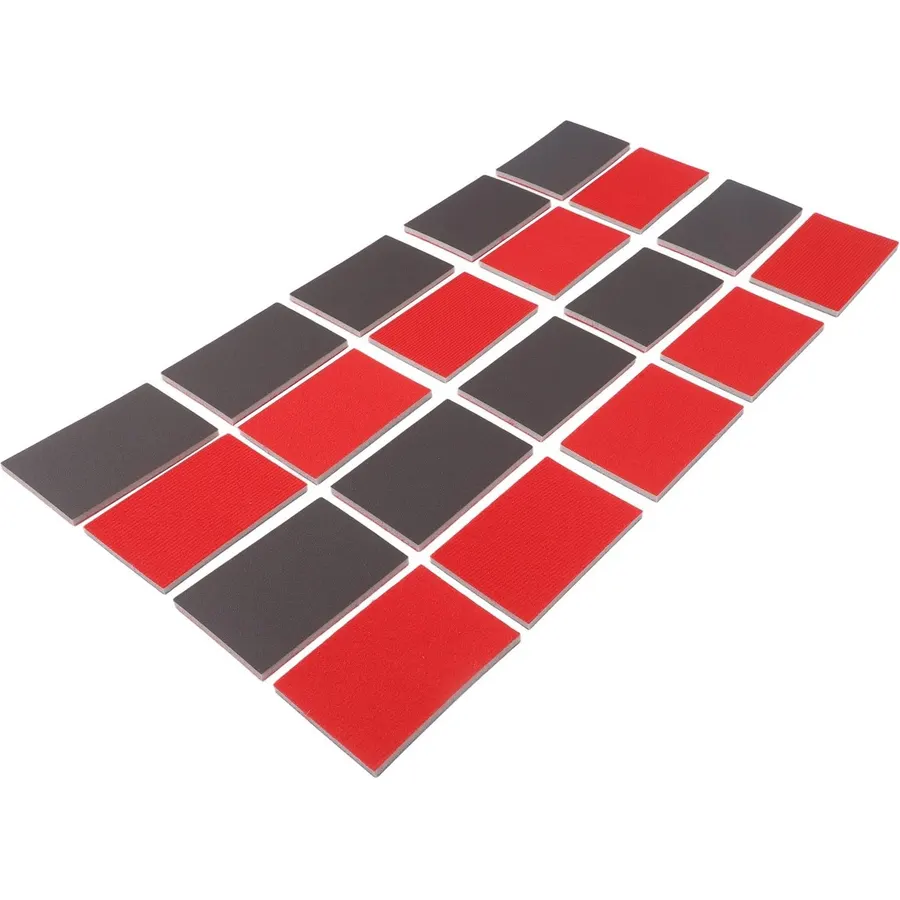 Red for Velvet Sanding Sponges 27 Pack Wet Dry Use Red for Velvet