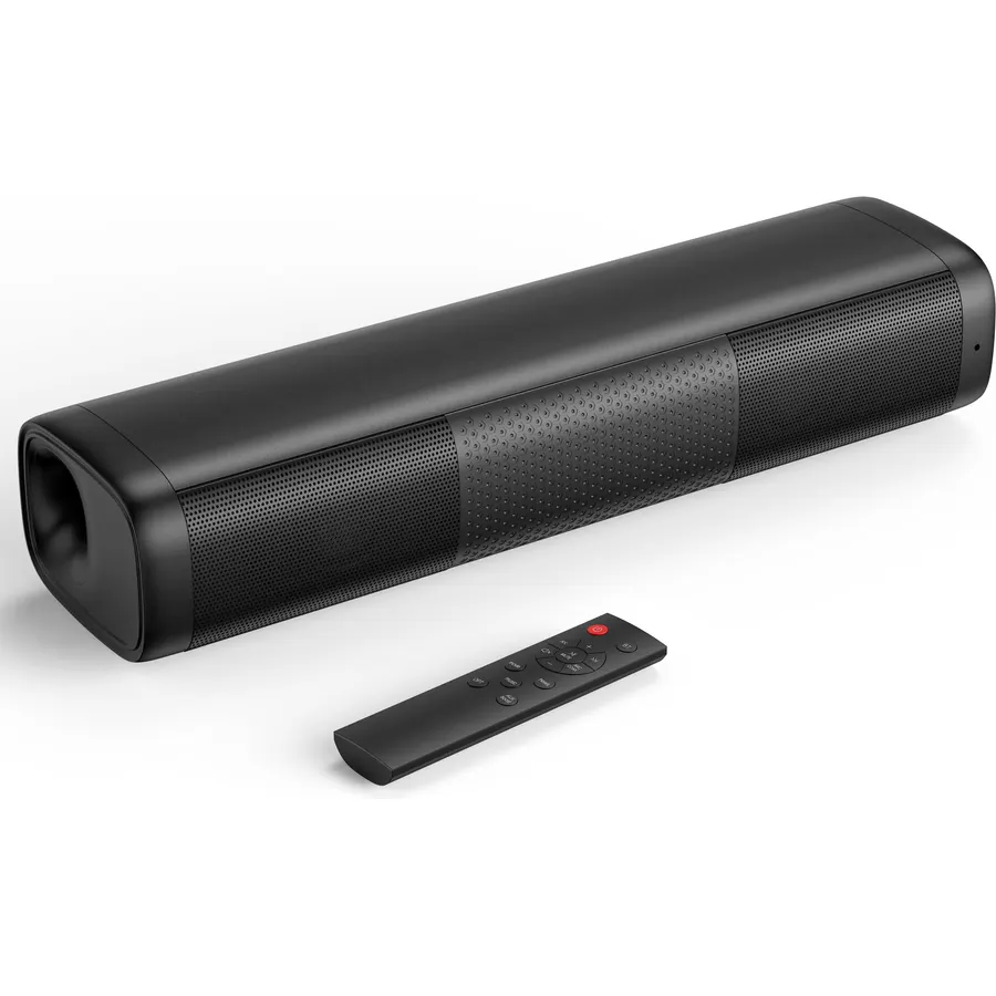 Saiyin 11.7-inch Sound Bar, Small Size and Big Power, Center-Channel Speakers