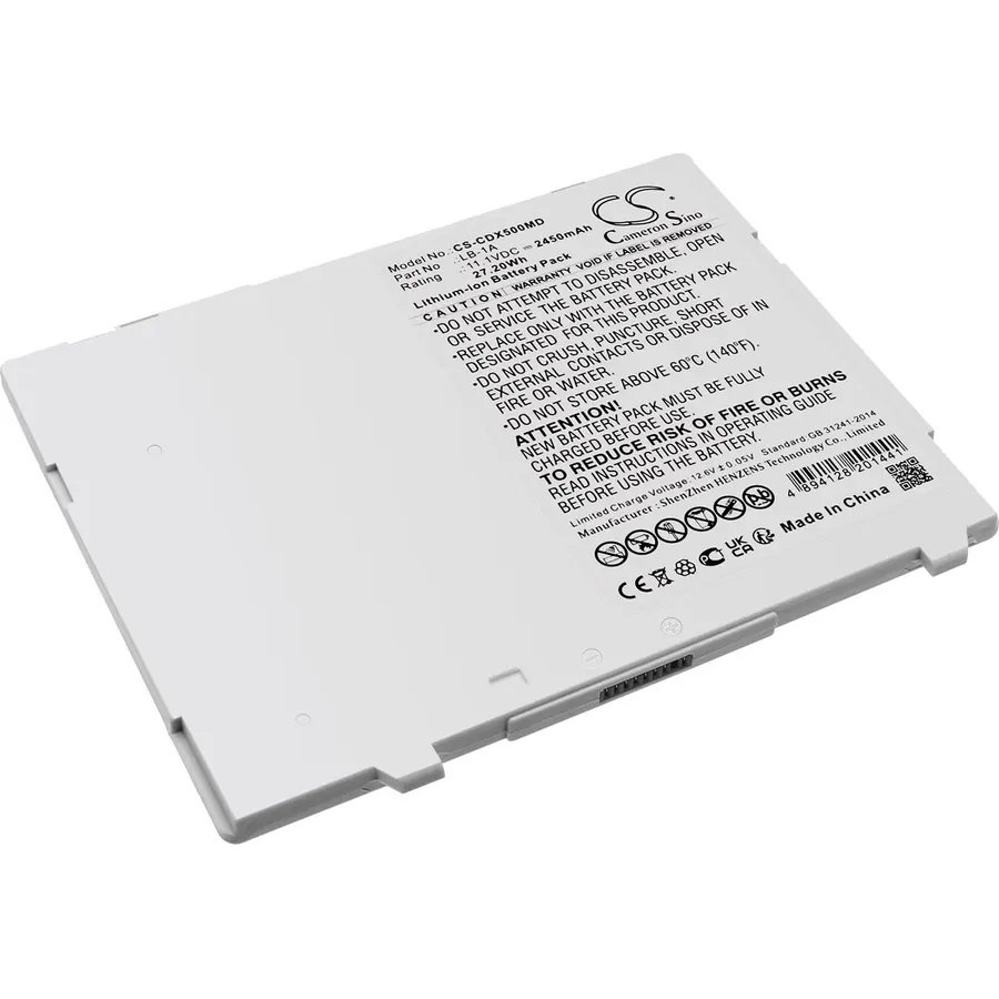 Technical Precision Replacement for CXDI-60G/C Battery Battery